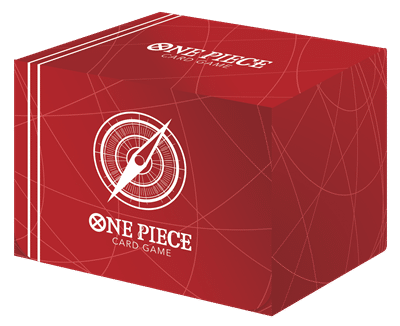 One Piece Trading Card Game - Clear Card Case Standard Red