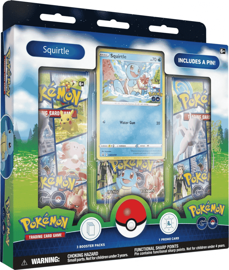 Pokémon – Pokémon GO Pin Box Squirtle Sword & Shield SWSH10.5