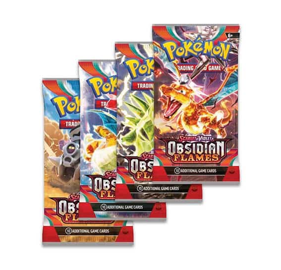 Pokémon - Obsidian Flames Booster Pack Art Set Scarlet and Violet 3