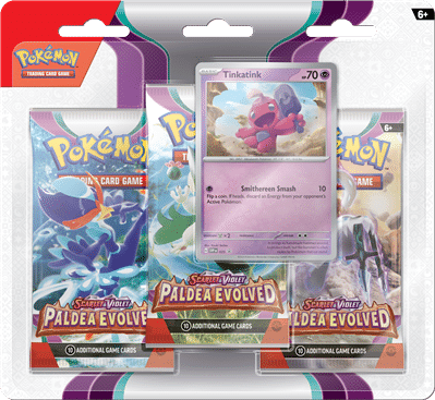 Pokémon – SV2 Paldea Evolved 3-pack Blister