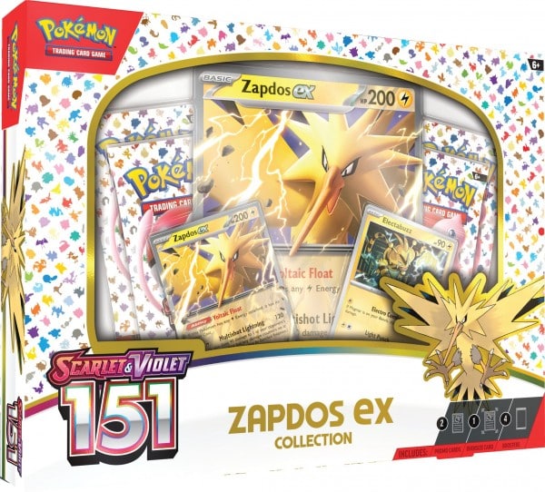 Pokémon - Scarlet & Violet 151 Zapdos EX Collection