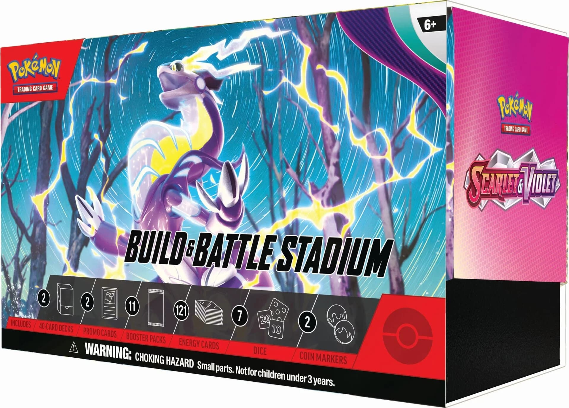 Pokémon - Scarlet And Violet Build And Battle Stadium Box