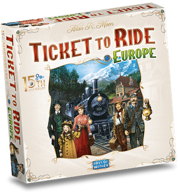 Ticket To Ride Europe (15th Anniversary)