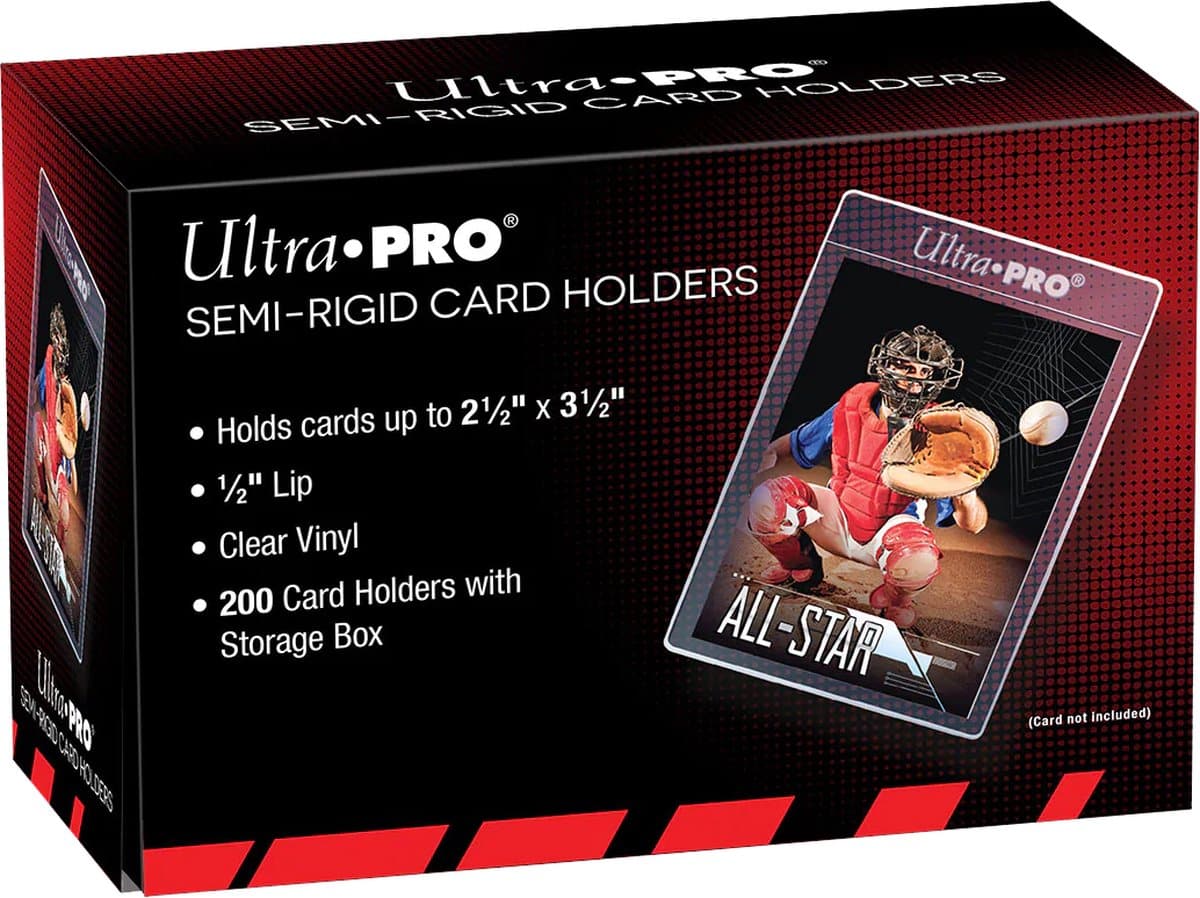 Ultra PRO - Semi Rigid Card Holders 200x Standaard Formaat