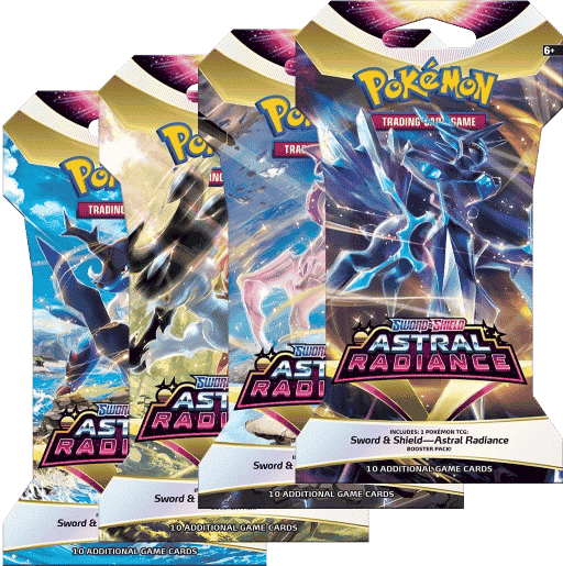 Astral Radiance Sleeved Boosterpack