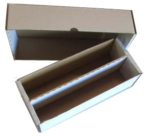 Kaarten opbergdoos 2k karton - cardbox (Fold-out Storage Box)
