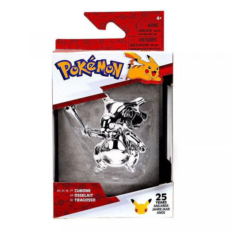Pokémon – Celebrations 3 inch Silver Cubone 25th Anniversary