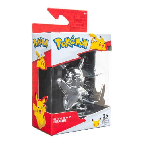 Pokémon – Celebrations 3 inch Silver Pikachu 25th Anniversary