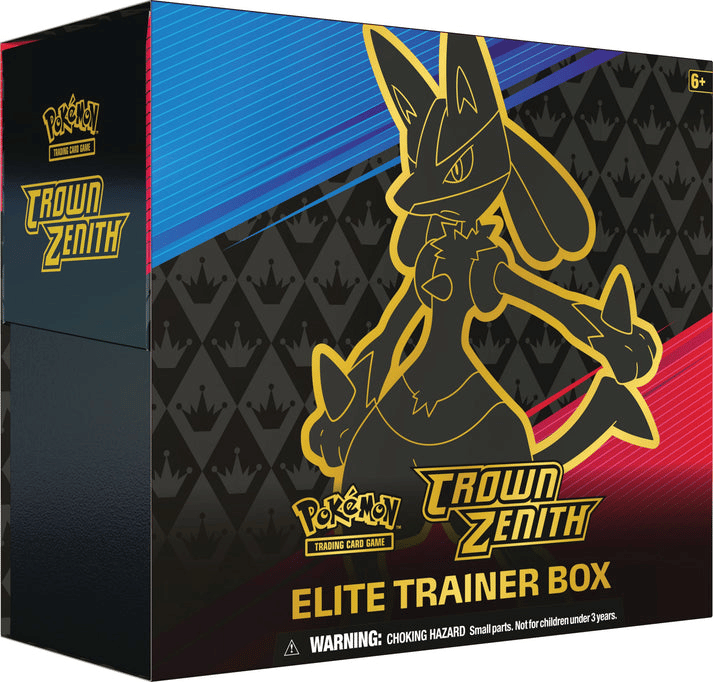 Pokémon – Crown Zenith Elite Trainer Box (ETB) Sword And Shield 12,5