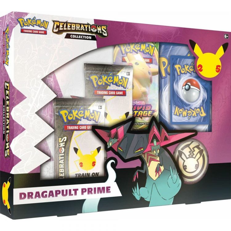 Pokémon – Celebrations Dragapult Prime Collection 25th Anniversary