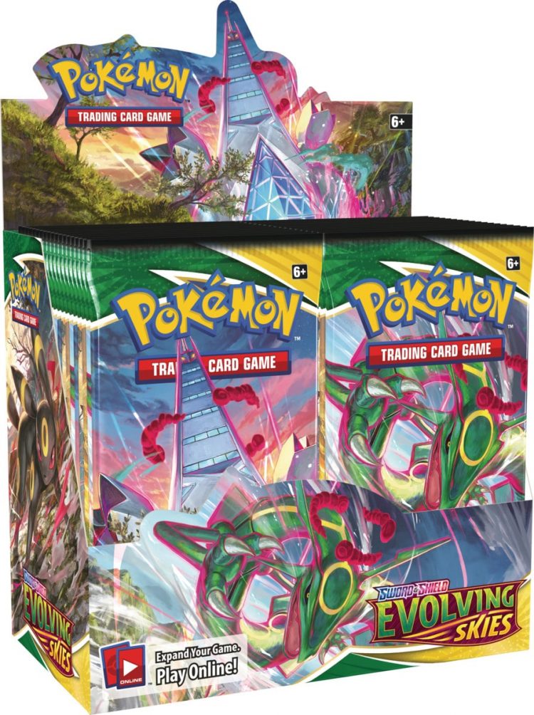 Pokémon SS7 Evolving Skies Booster Box (36 packs)