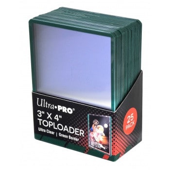 Ultra PRO – Regular Toploader 25x Groen